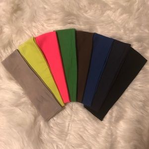 Athletic headbands (set of 8)